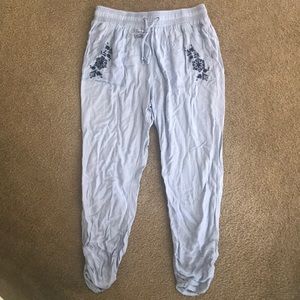 Light blue Francesca’s joggers